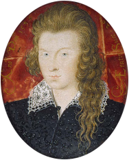 Minature of Henry Wriothesley 3rd Earl of Southampton