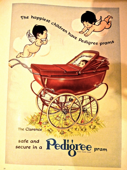 Pram advert 1950s