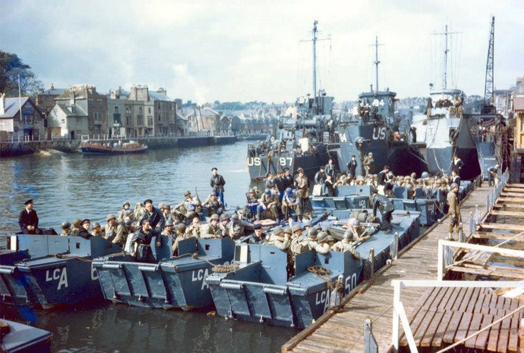 Southampton. The day before D-Day